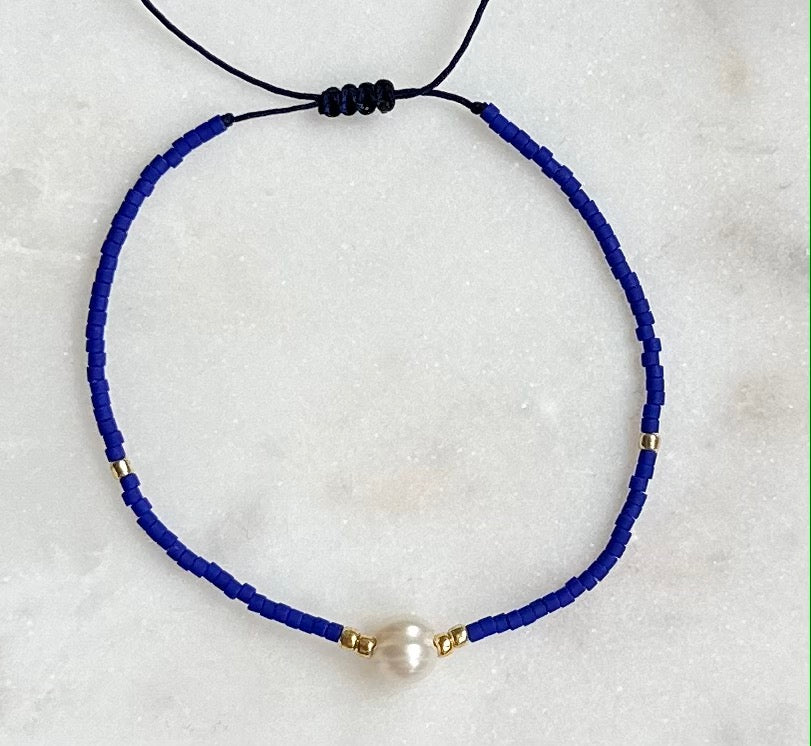 Miyuki Beads Pearl Bracelet